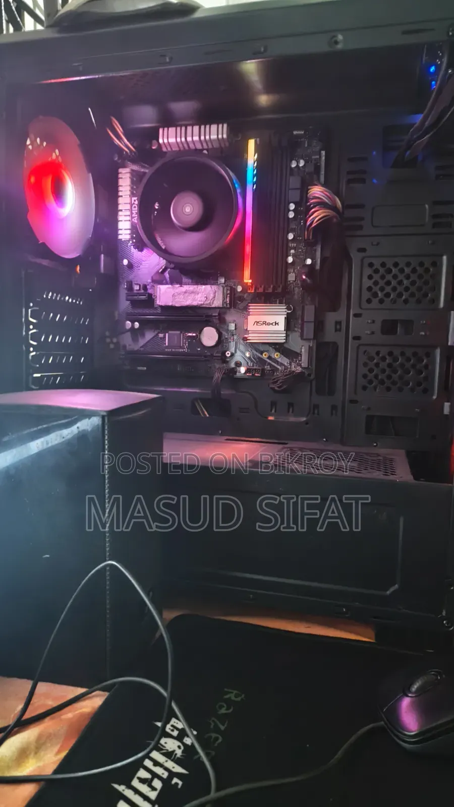 ডেস্কটপ কম্পিউটার ৮জিবি AMD Ryzen SSD ২৫৬জিবি
