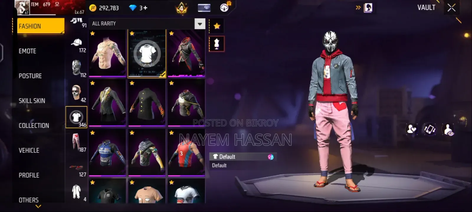 Free Fire আইডি বিক্রির জন্য