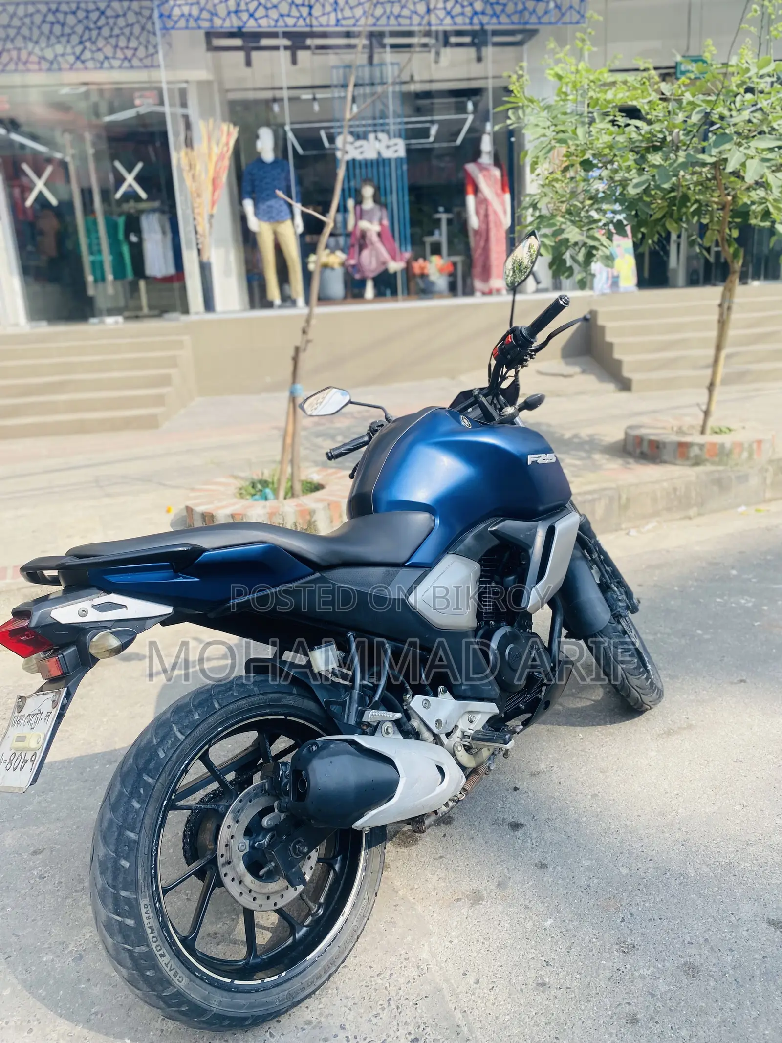 Yamaha FZ 2022 Blue