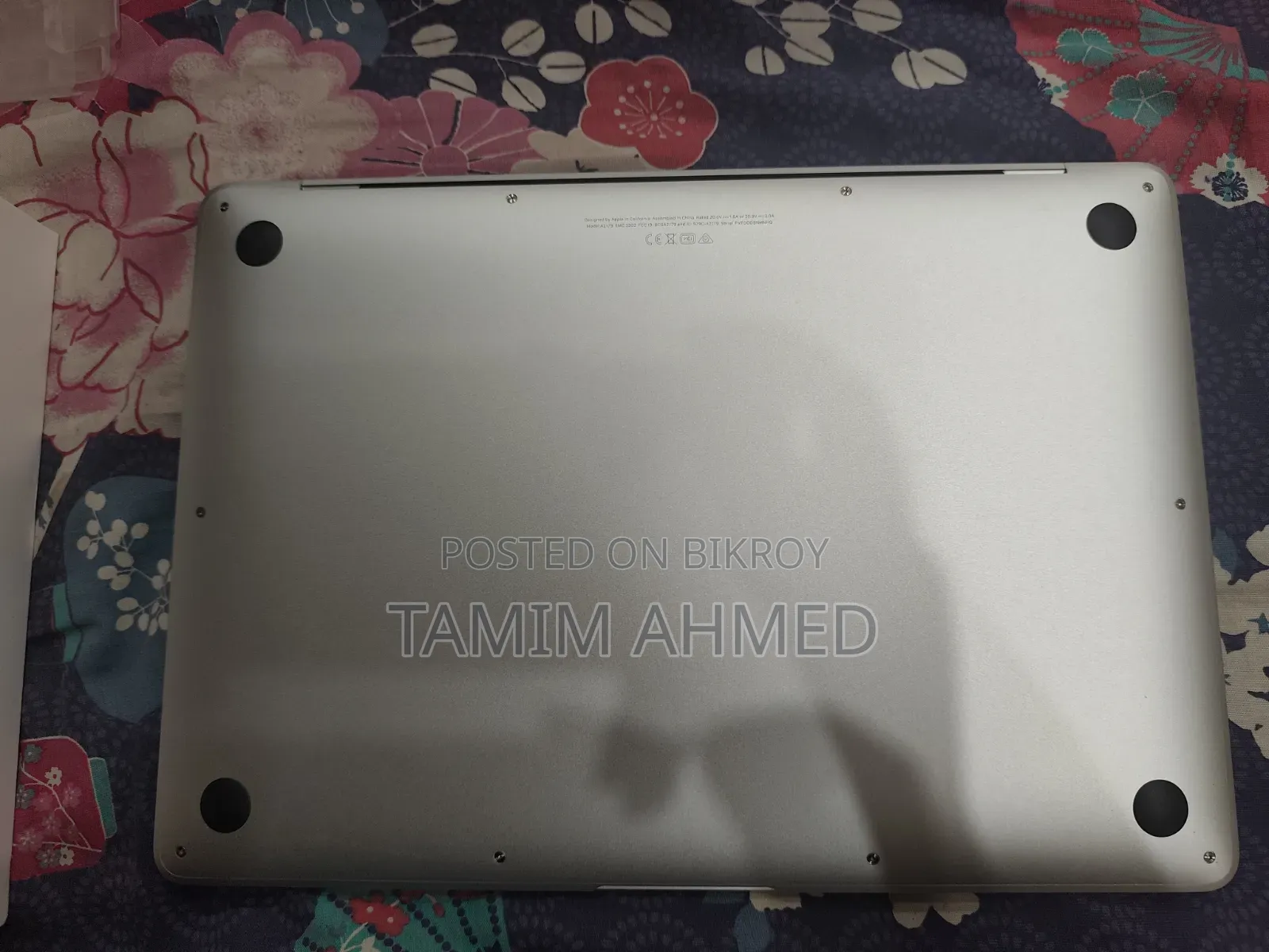 Laptop Apple MacBook Air 2020 8GB Intel Core i3 SSD 256GB