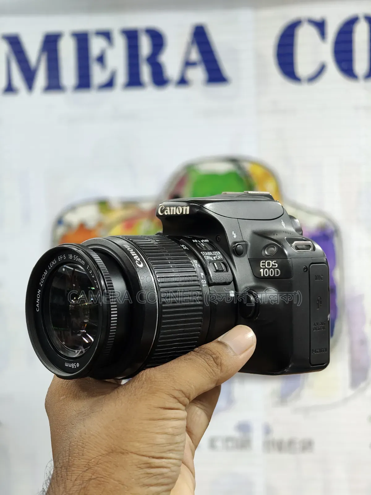 Canon 100d+18-55mm Lens