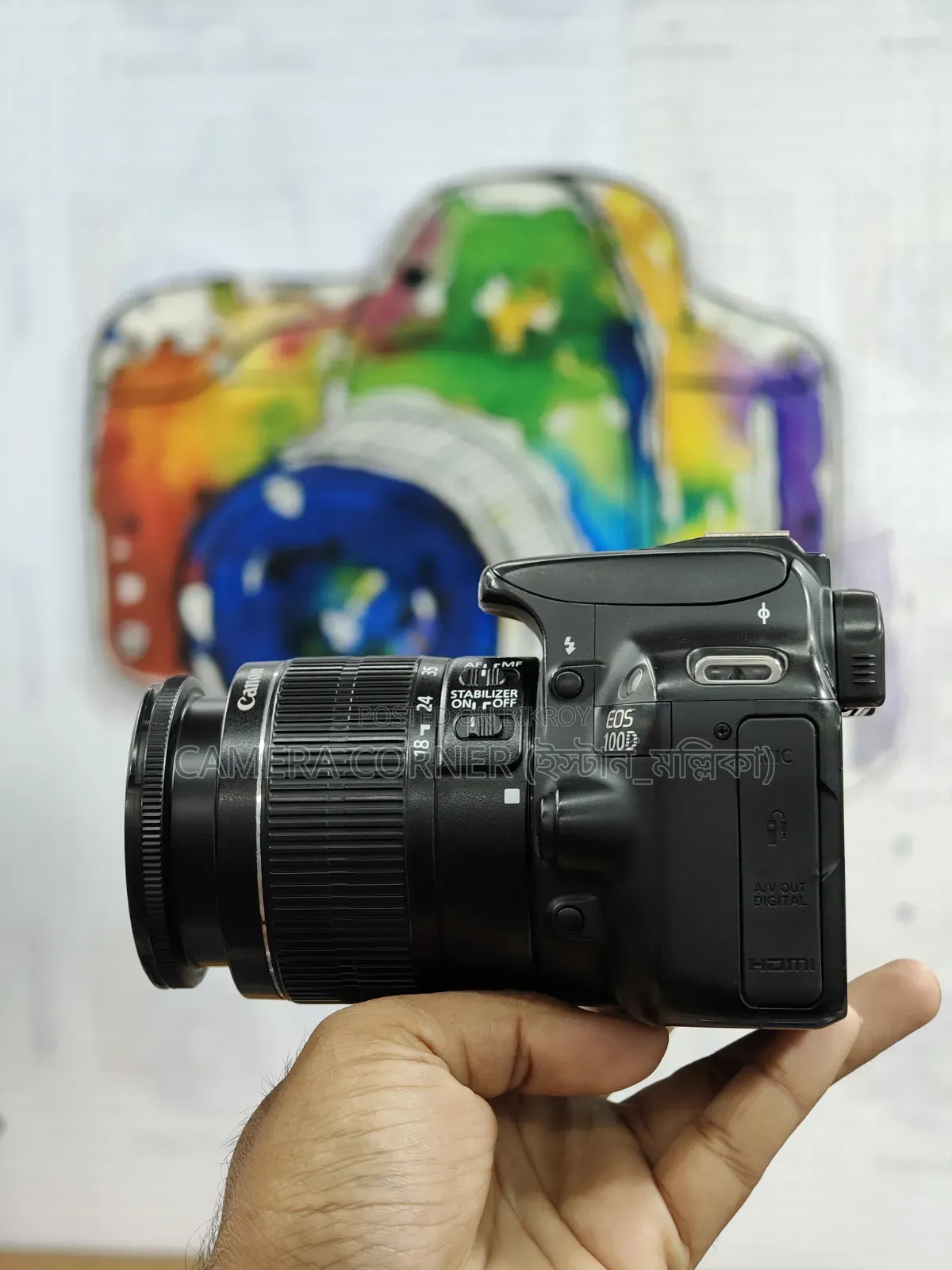 Canon 100d+18-55mm Lens