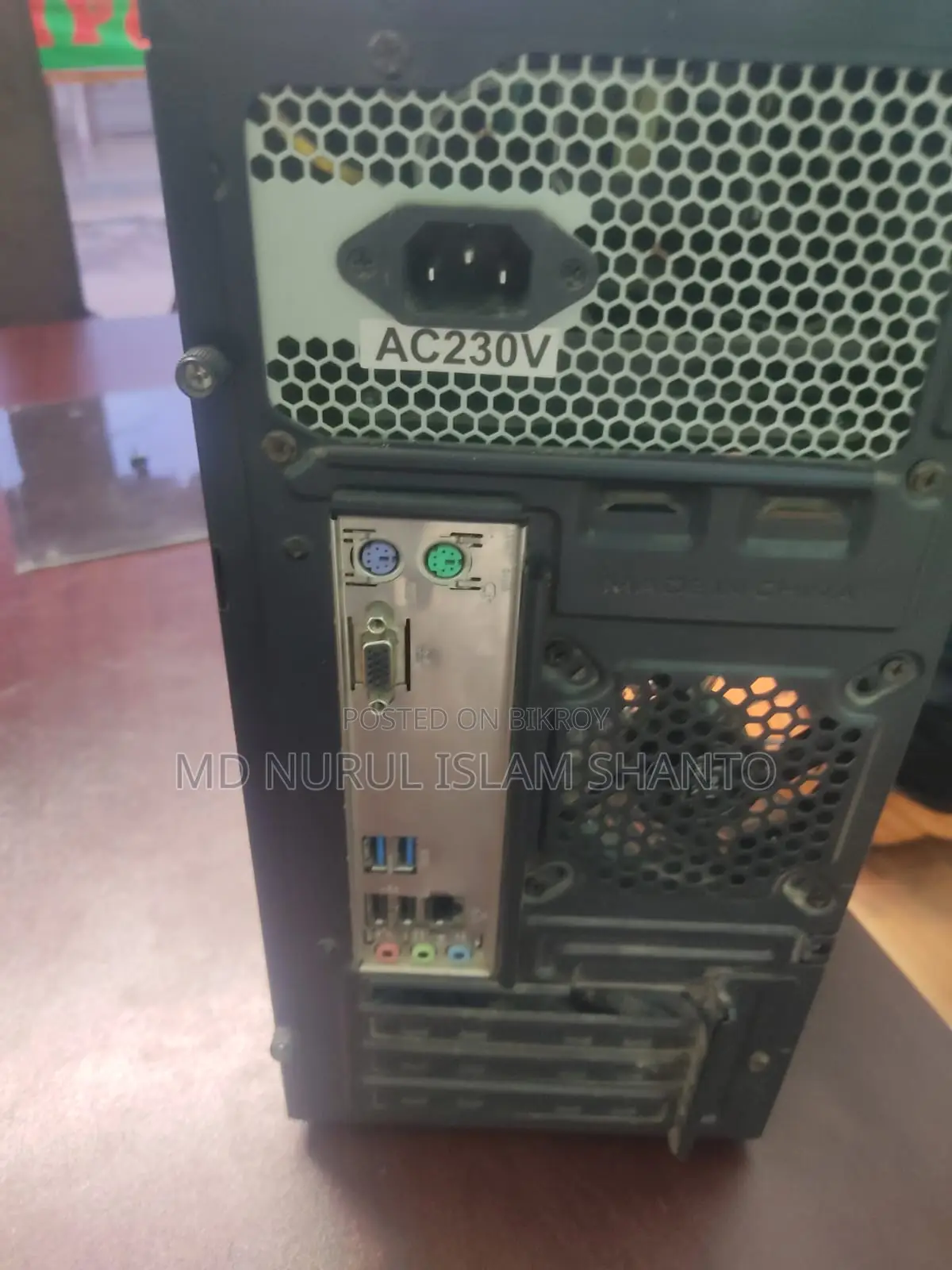 Desktop Computer Gigabyte 8GB Intel Core I5 SSD 128GB
