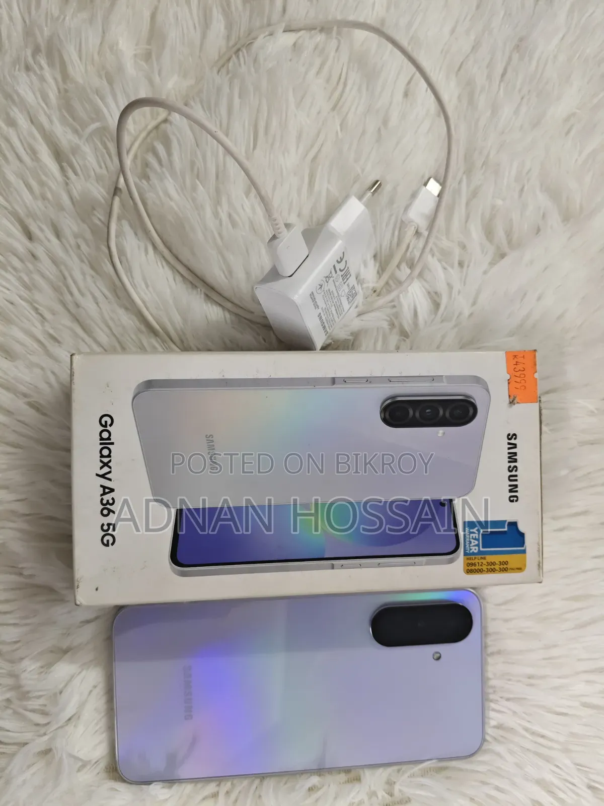 Samsung Galaxy A36 128 GB White
