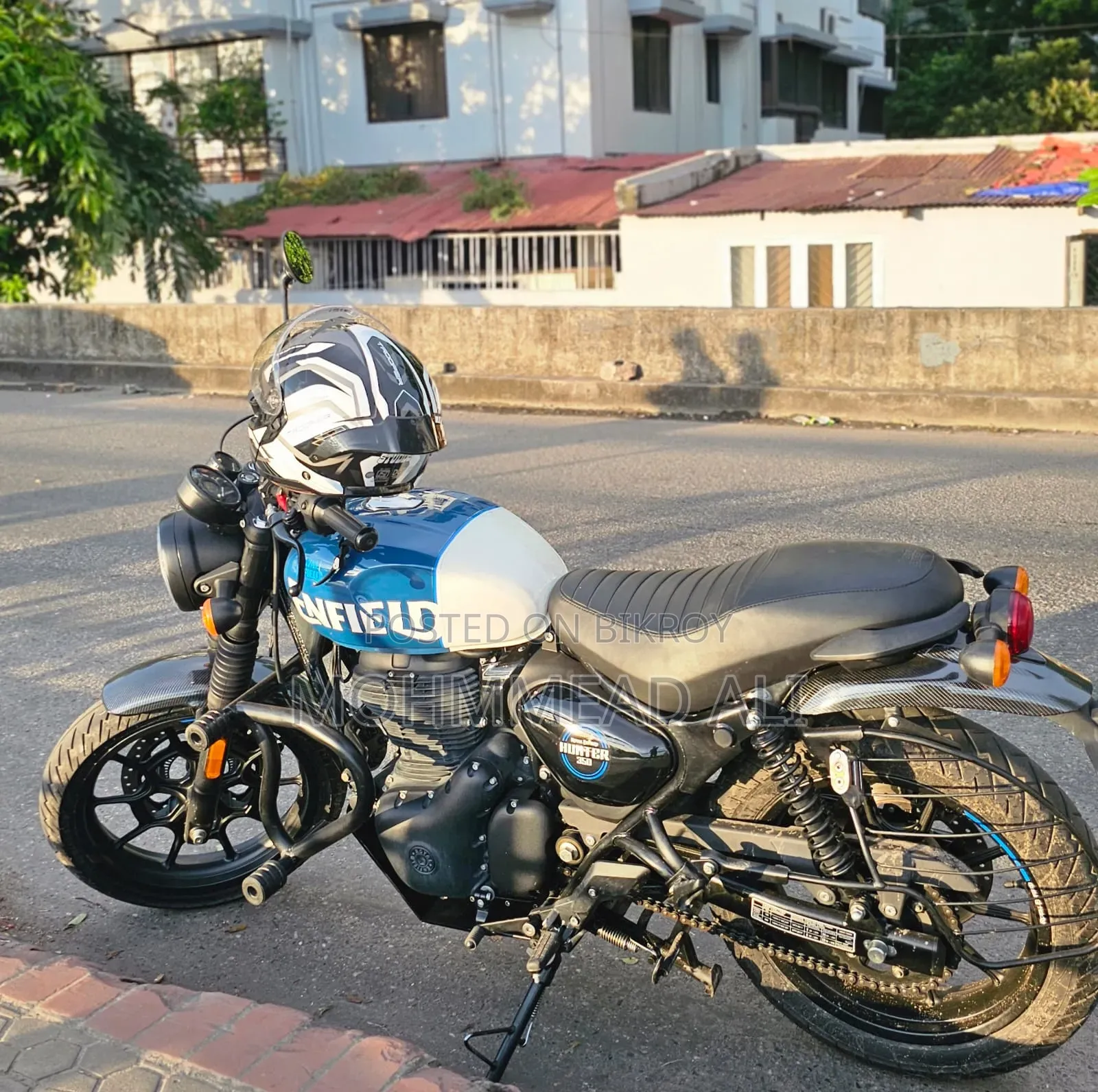 New Royal Enfield Hunter 350 2025 Blue