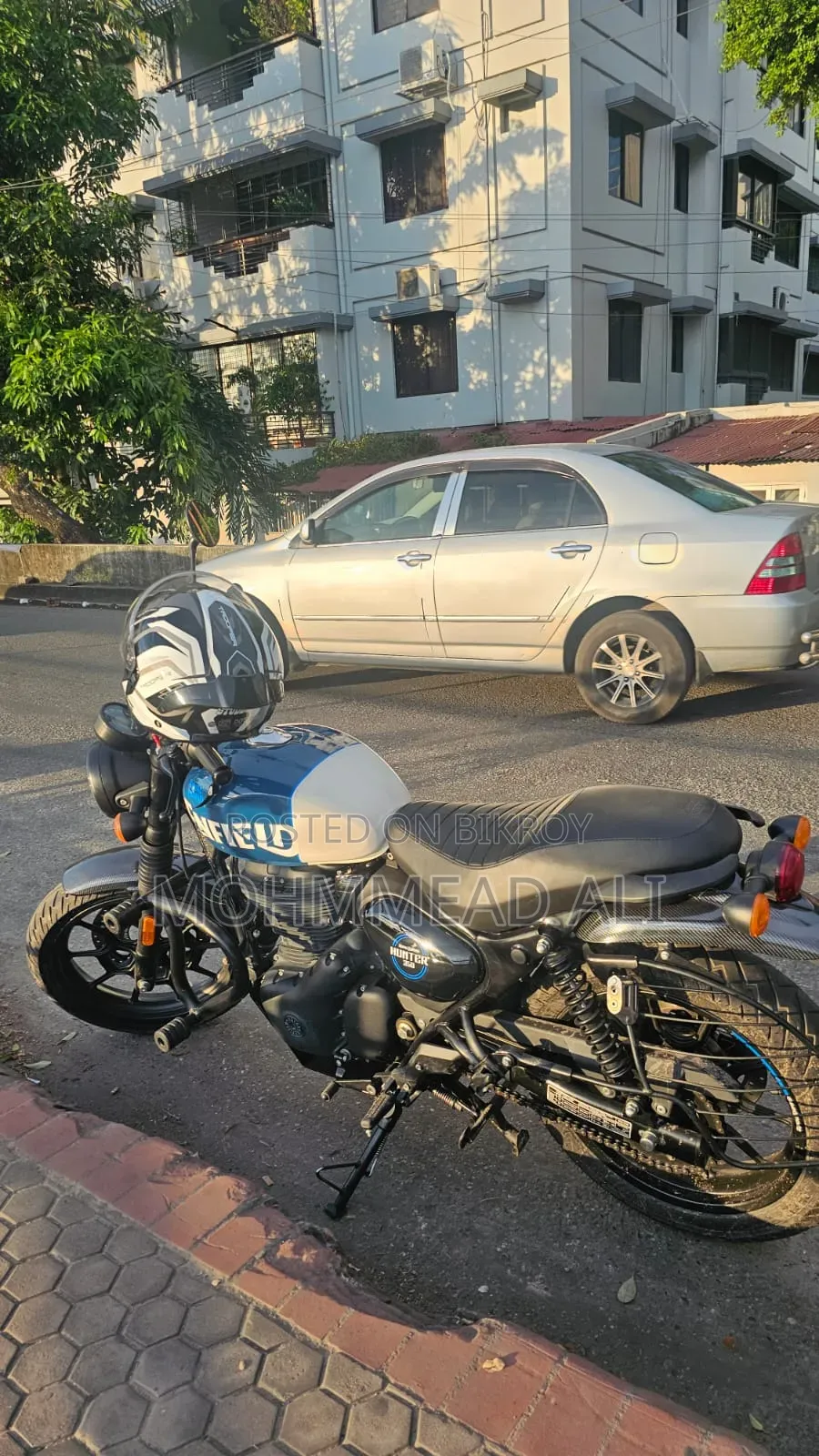 New Royal Enfield Hunter 350 2025 Blue