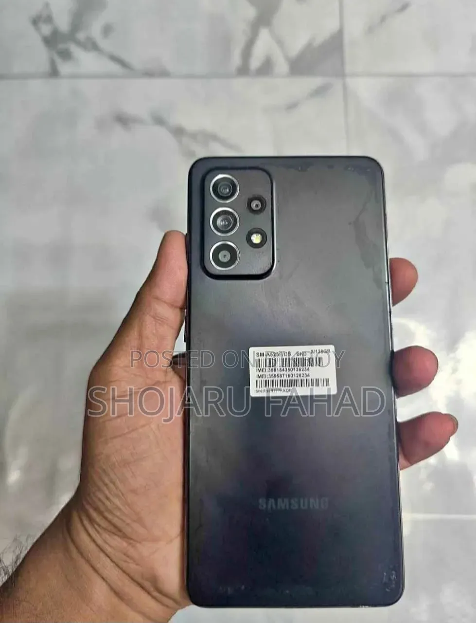 Samsung Galaxy A52 128 GB Black