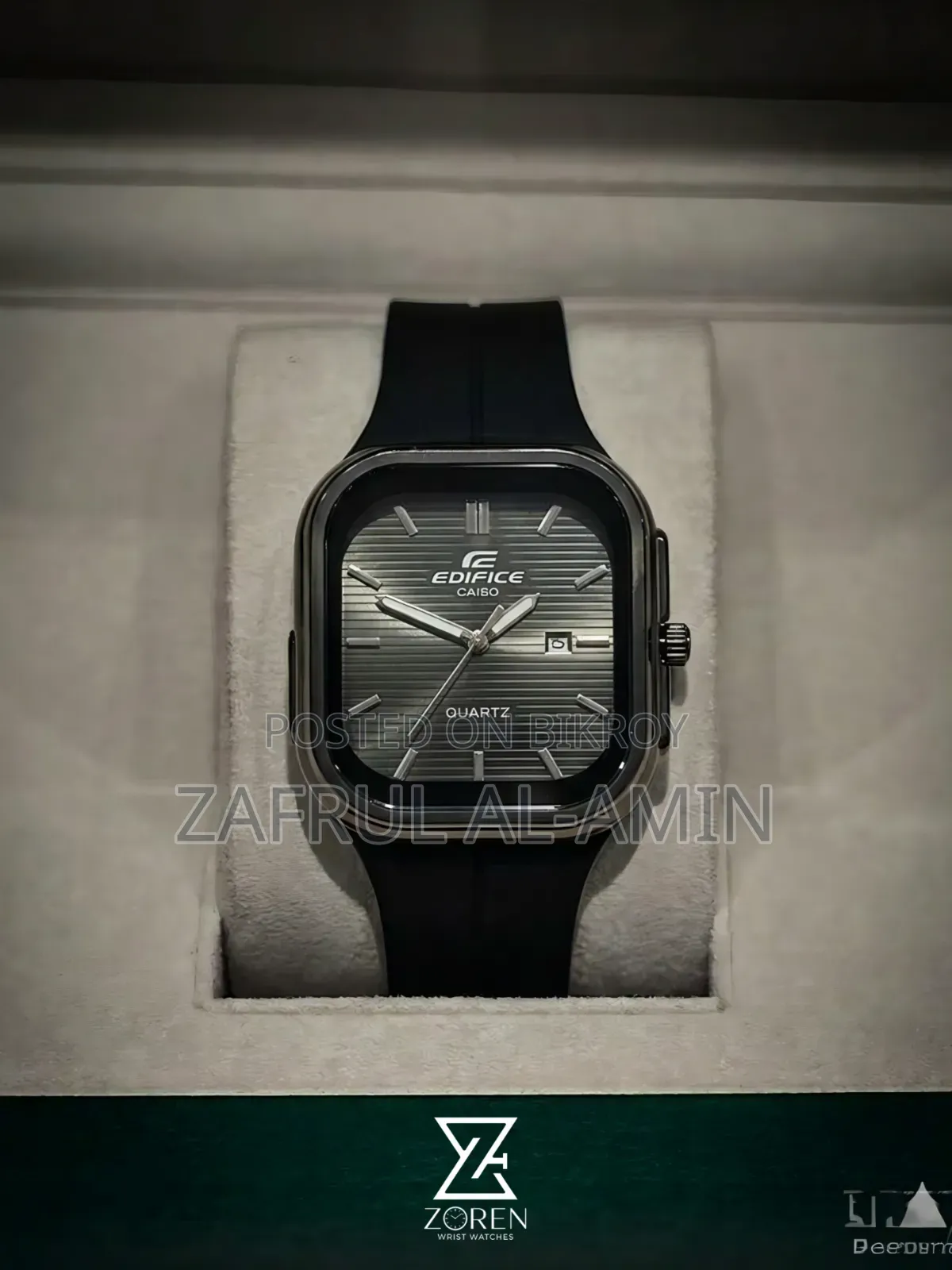 ⌚ Midnight Black Square Edition Not Everything Premium