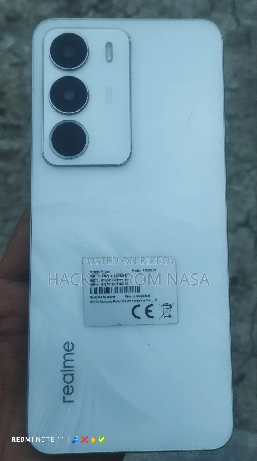 Realme C71 128 GB White