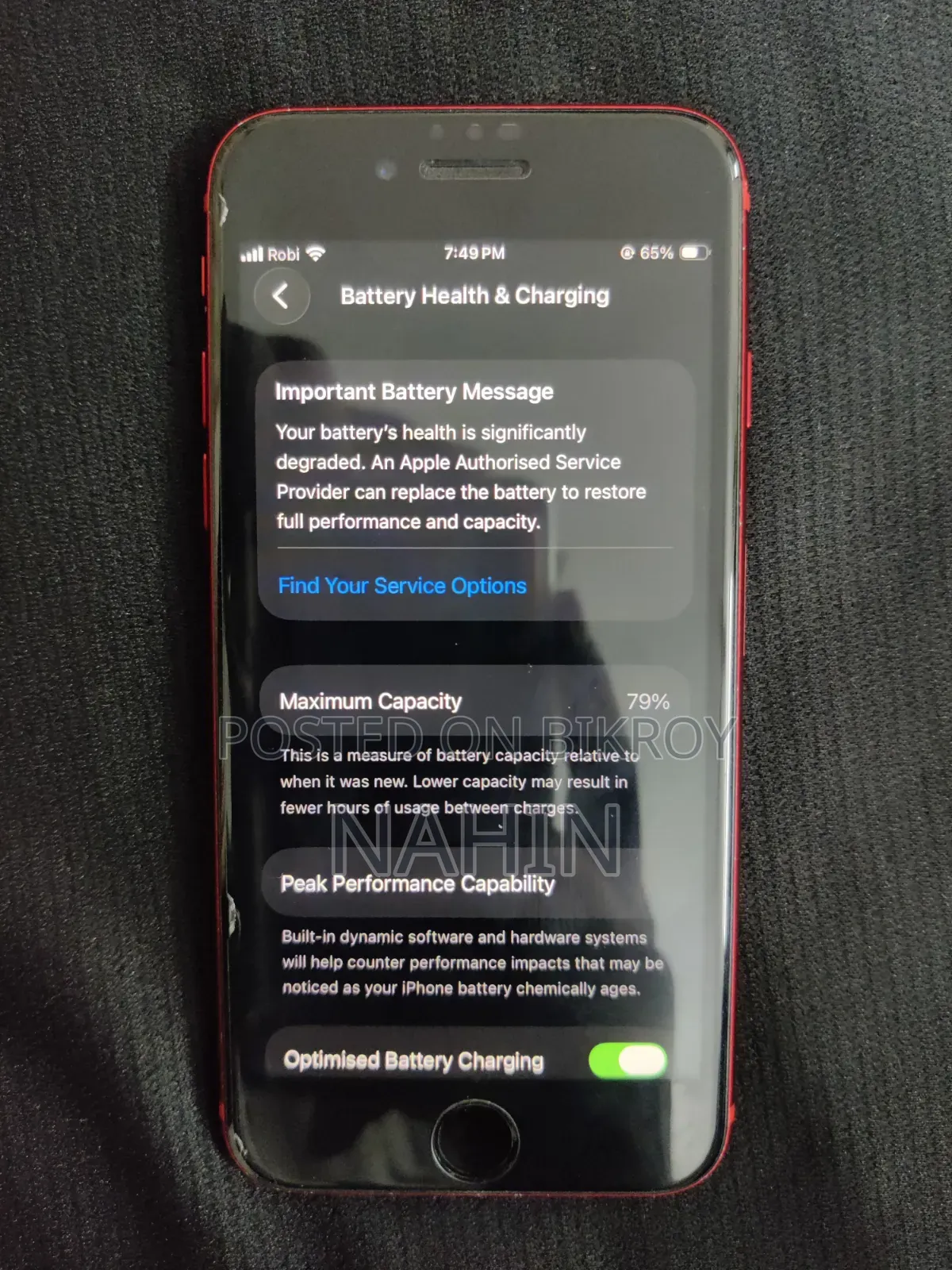 Apple iPhone SE (2022) 64 GB Red