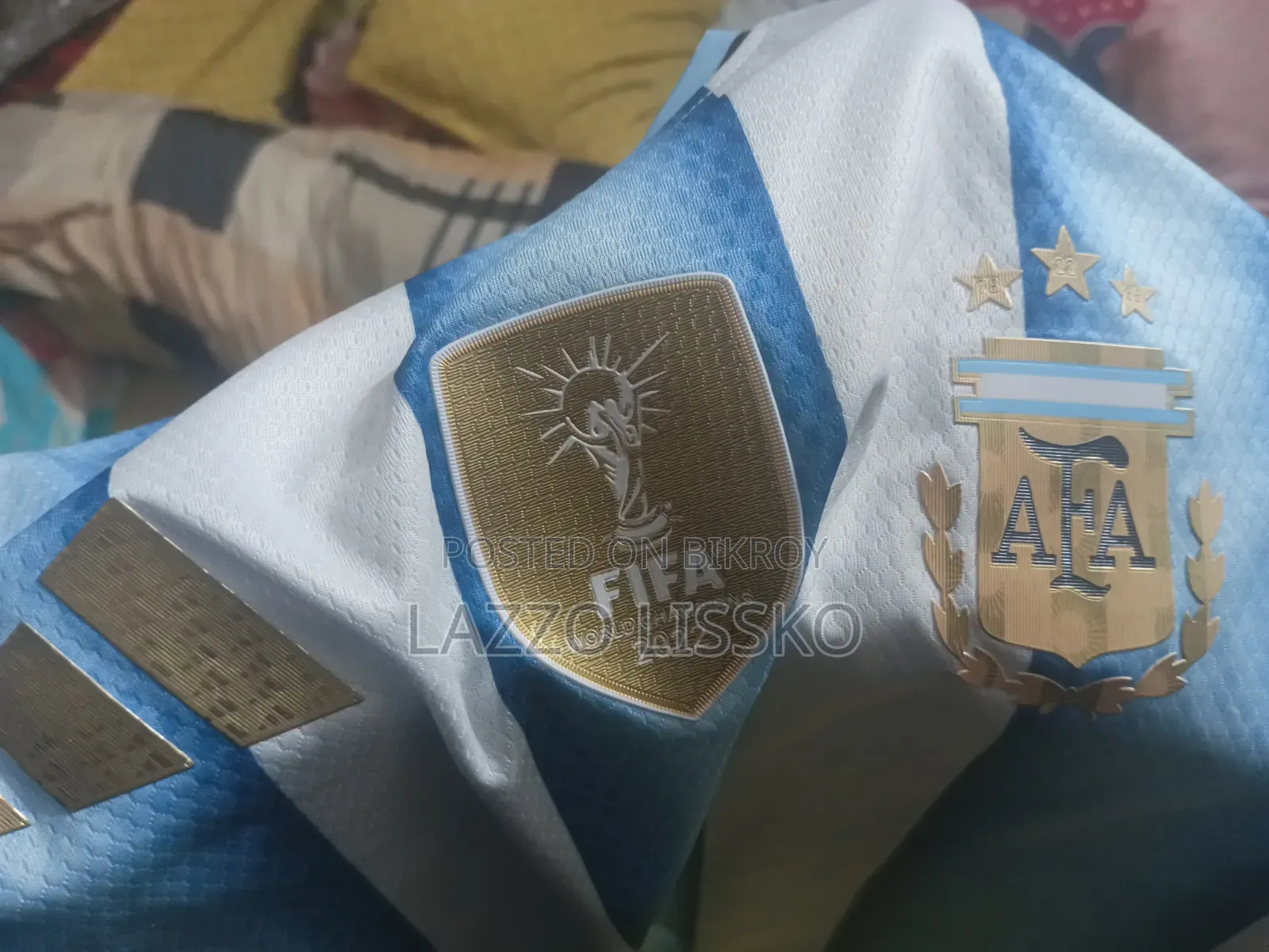 আর্জেন্টিনা জার্সি ব্যবহৃত