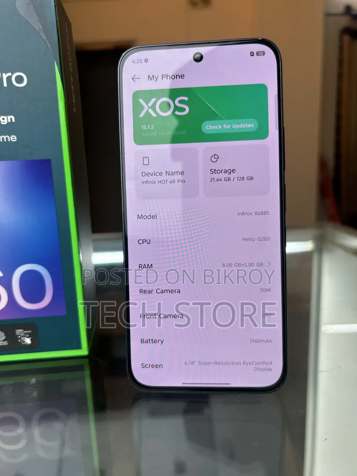 Infinix Hot 60 Pro 128 GB Black