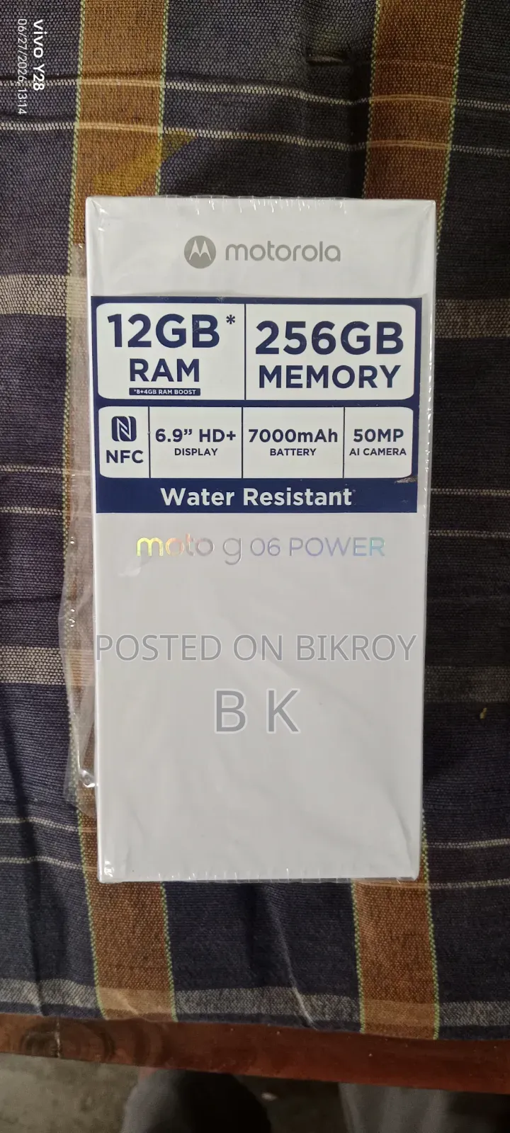 Motorola Moto G06 Power 256 GB Purple