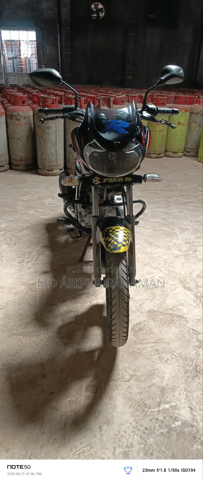 Bajaj Discover 125 2016 Black
