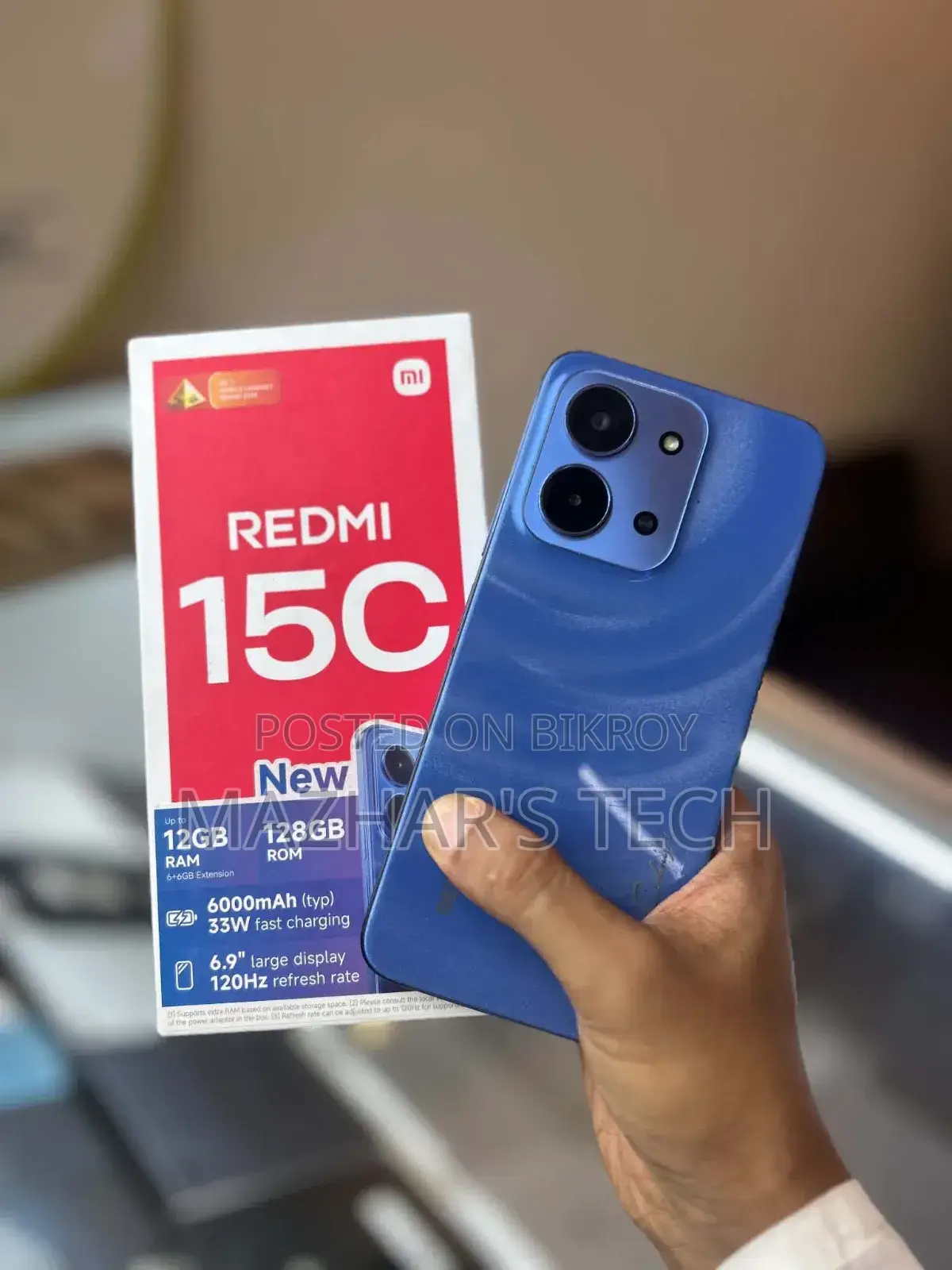 Xiaomi Redmi 15C 4G 128 GB Blue