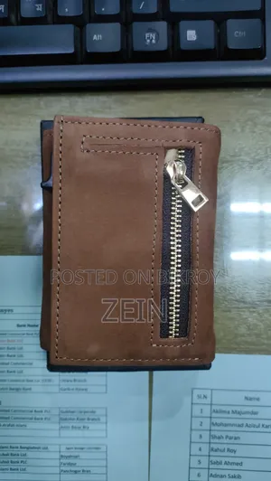 জেনুইন লেদার ওয়ালেট