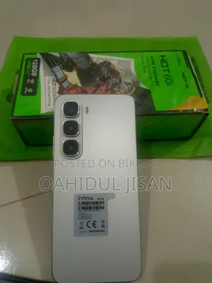 নতুন ইনফিনিক্স হট ৬০আই ১২৮ জিবি সিলভার
