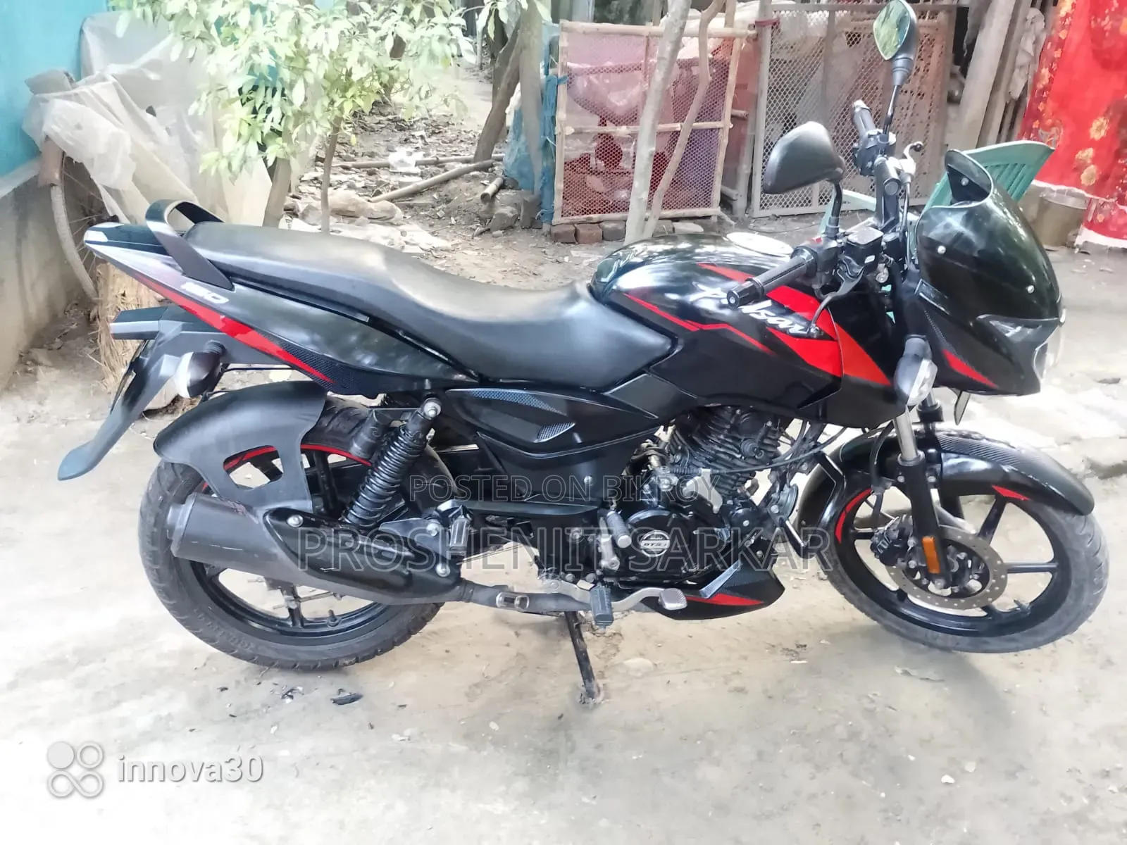 New Bajaj Pulsar 150 2022 Black