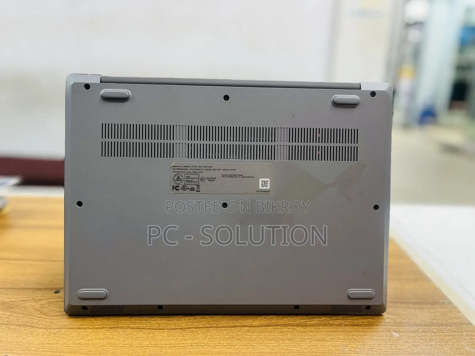 Laptop Lenovo Ideapad 3 8GB Intel Core I3 SSD 256GB