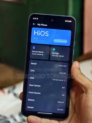 Tecno Spark 40 256 GB Purple