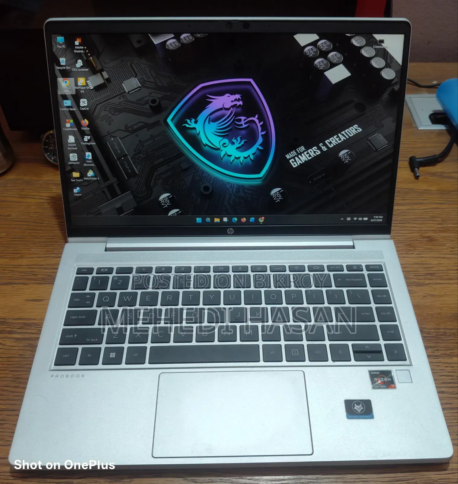 Laptop HP ProBook 445 G9 16GB AMD Ryzen 7 SSD 512GB