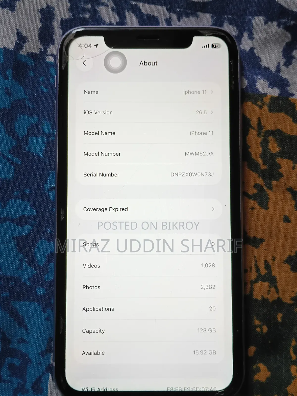 Apple iPhone 11 128 GB Purple