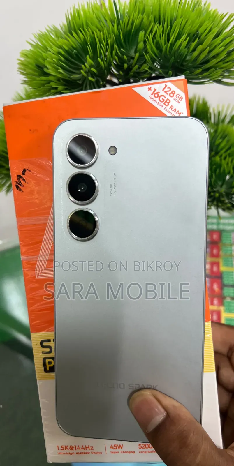 Tecno Spark 40 Pro 128 GB Gray