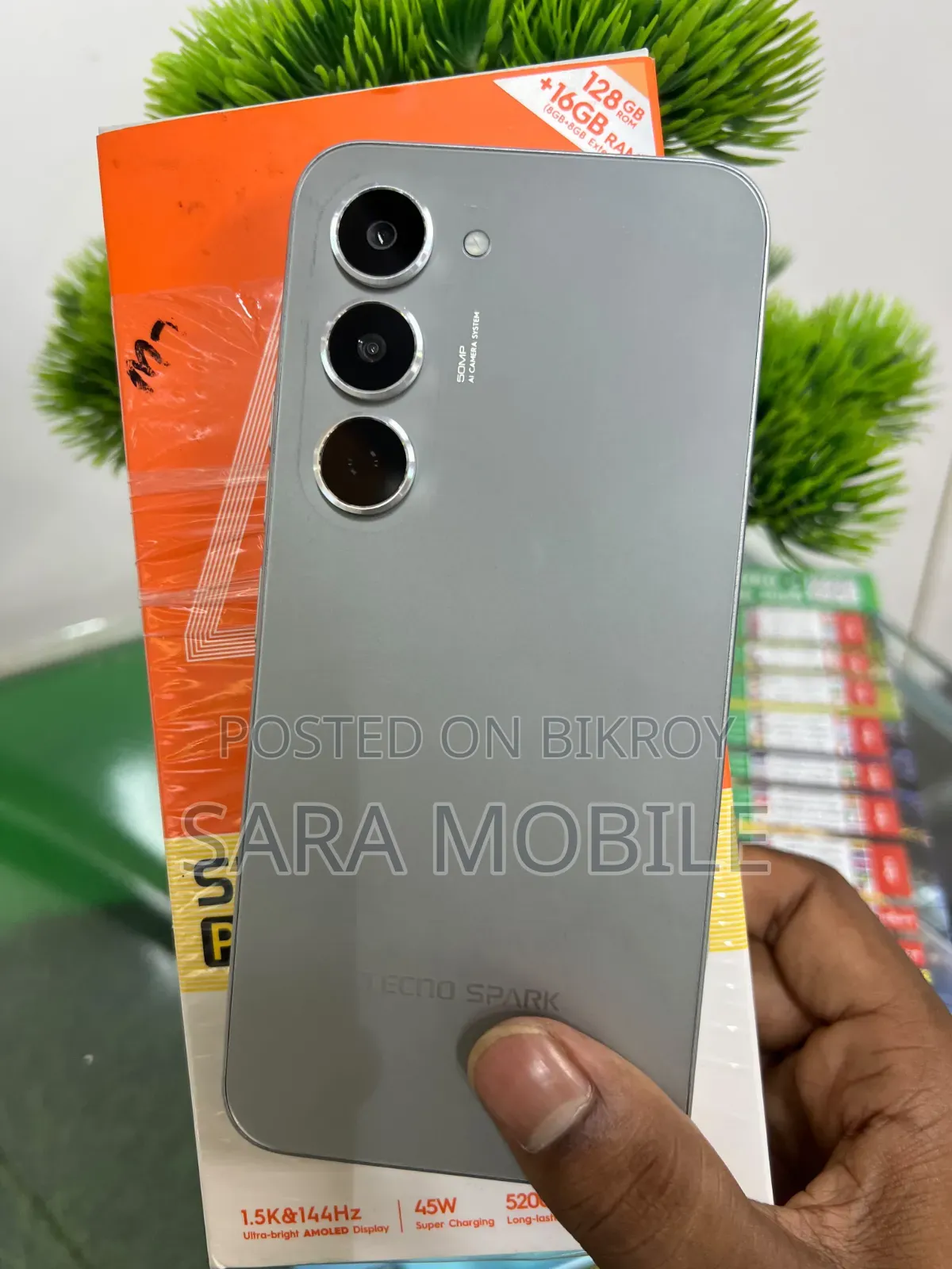 Tecno Spark 40 Pro 128 GB Gray