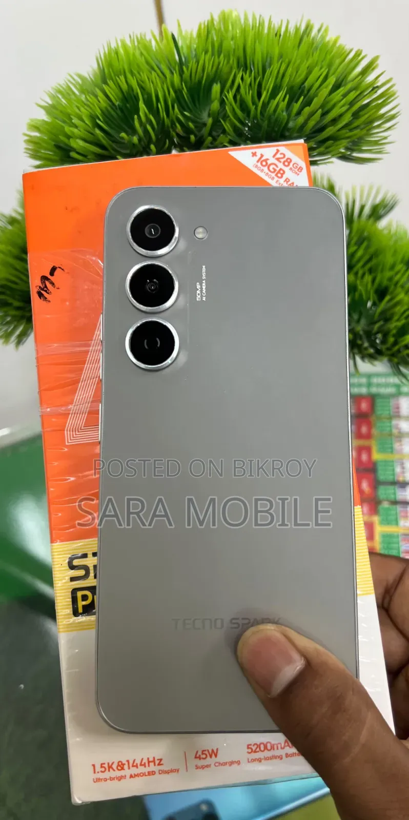 Tecno Spark 40 Pro 128 GB Gray