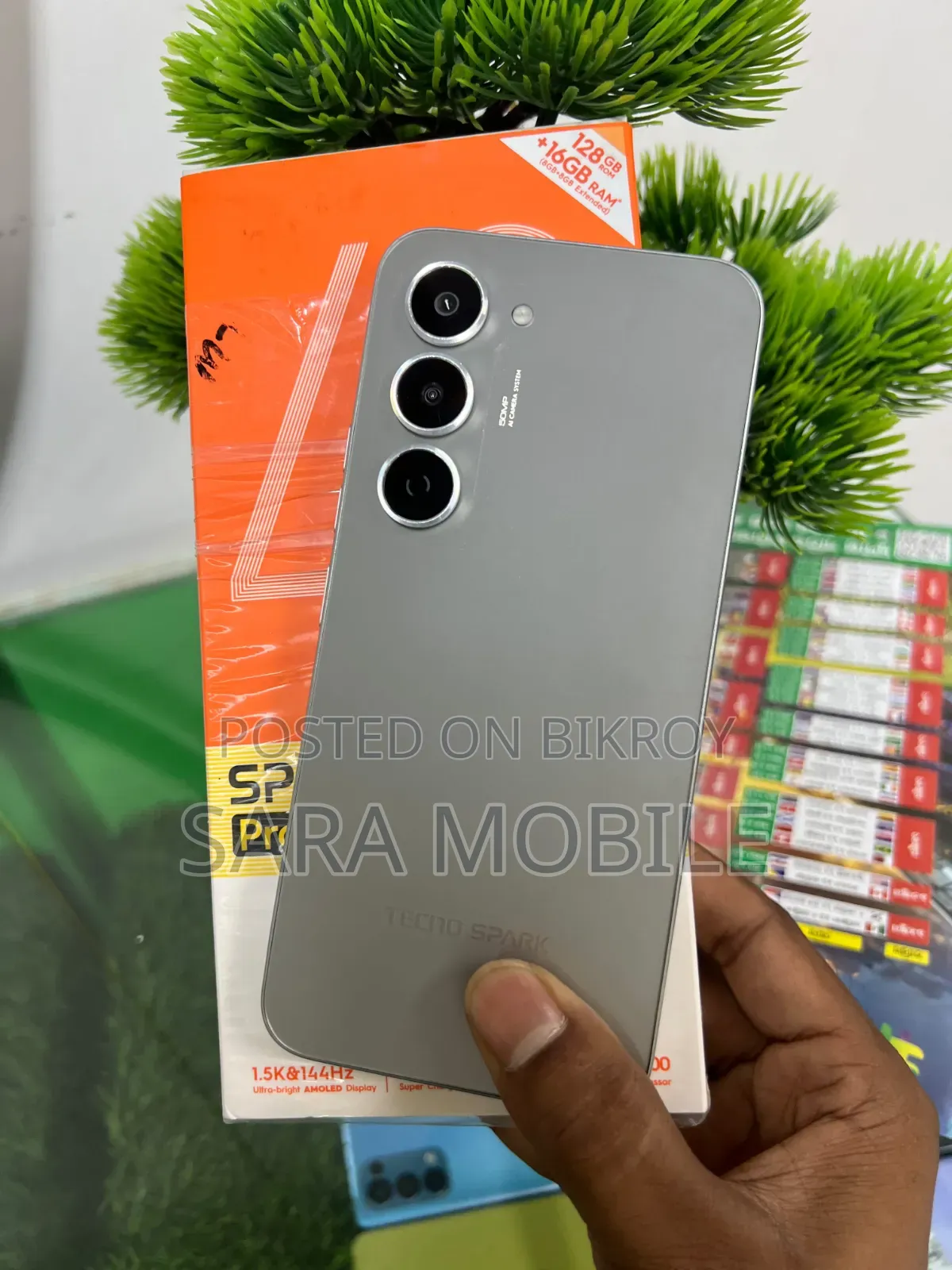 Tecno Spark 40 Pro 128 GB Gray
