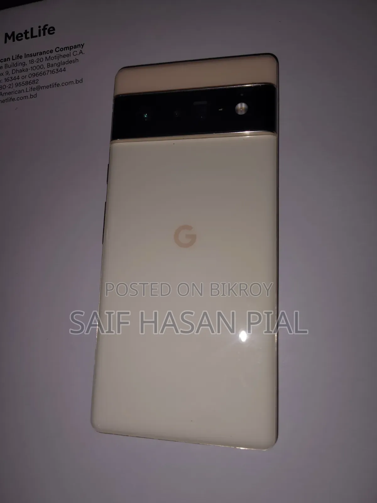Google Pixel 6 Pro 128 GB White