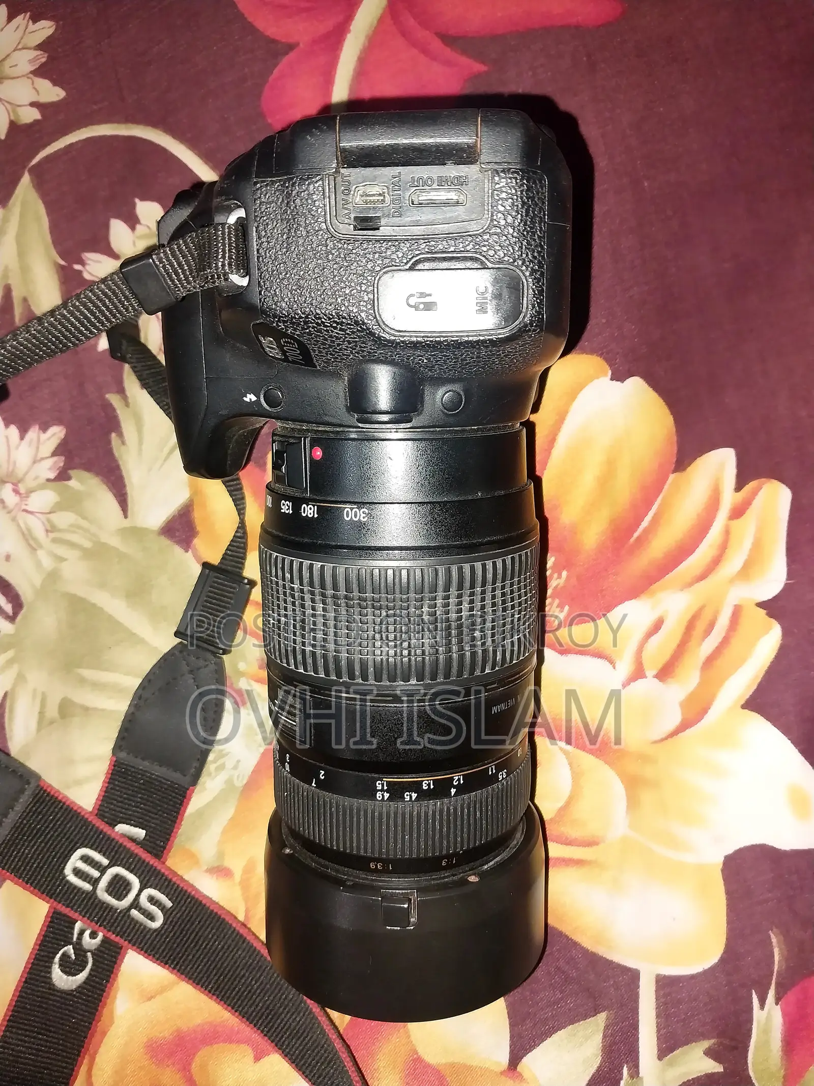 Canon Eos 700d Camera + Tamron 70-300mm Zoom Lens