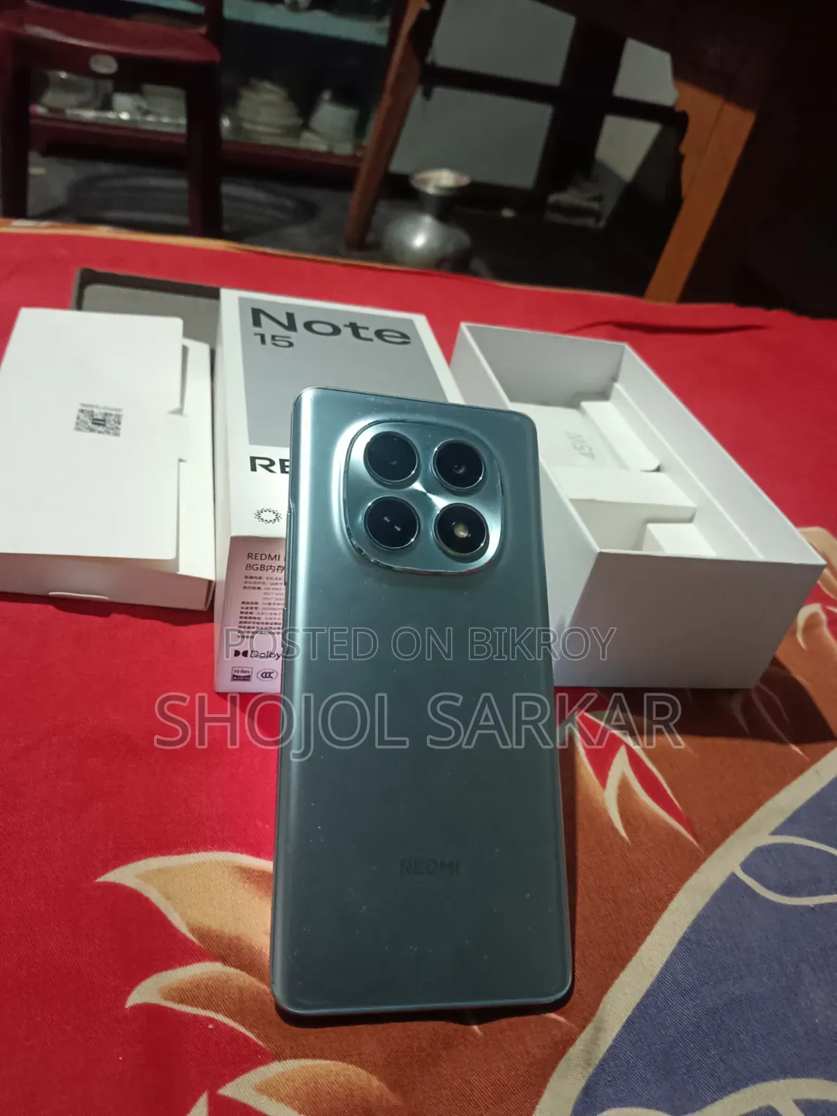 New Xiaomi Redmi Note 15 128 GB Red