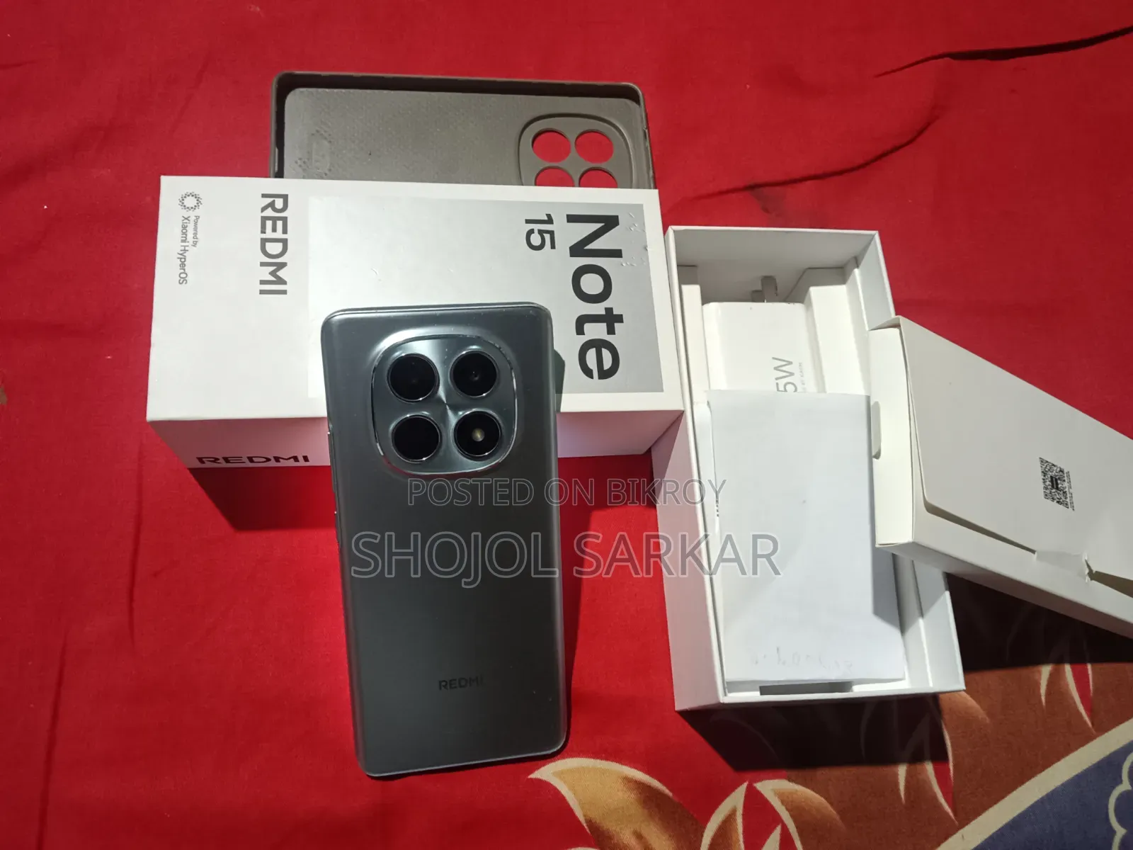 New Xiaomi Redmi Note 15 128 GB Red