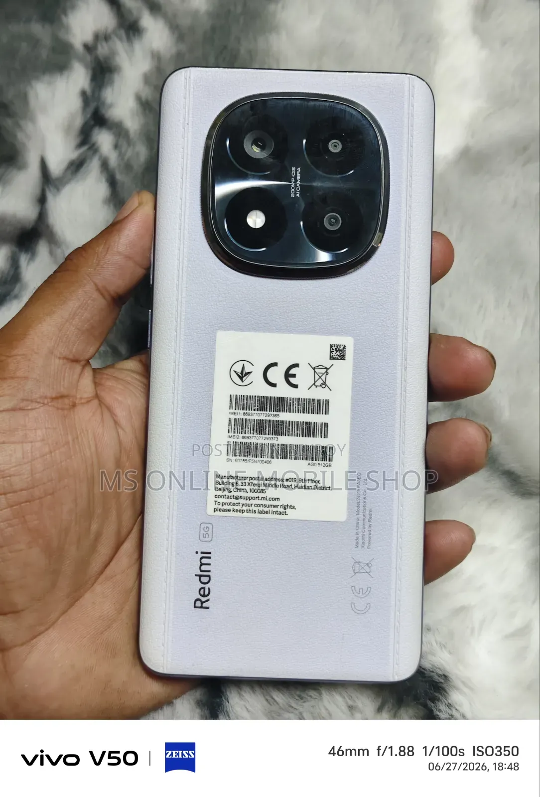 New Xiaomi Redmi Note 14 Pro+ 5G 512 GB White