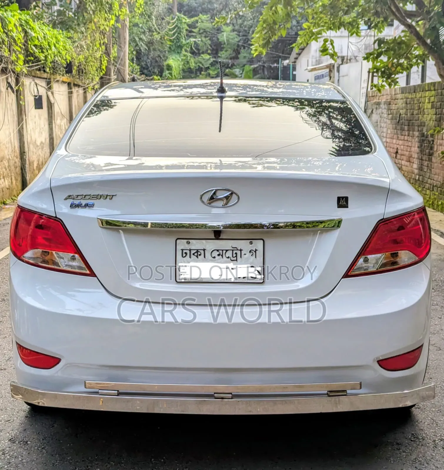 Hyundai Accent 2017 Blue