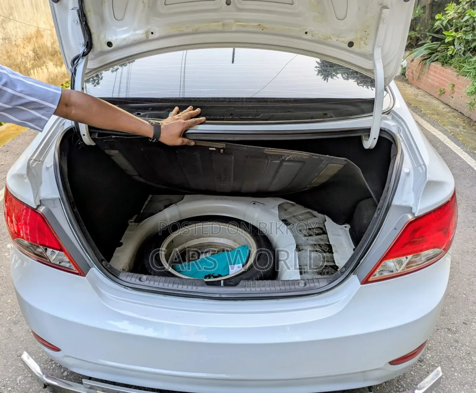 Hyundai Accent 2017 Blue