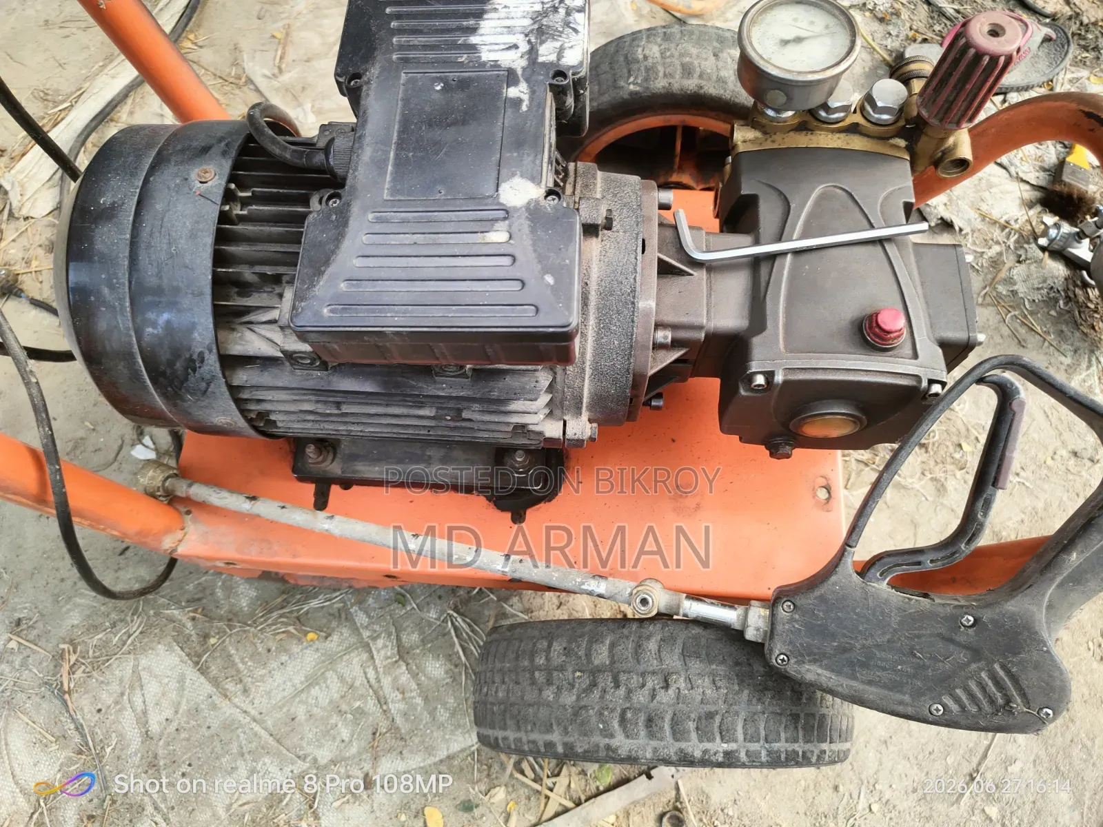 High Speed Pressure Pump for Car Wash