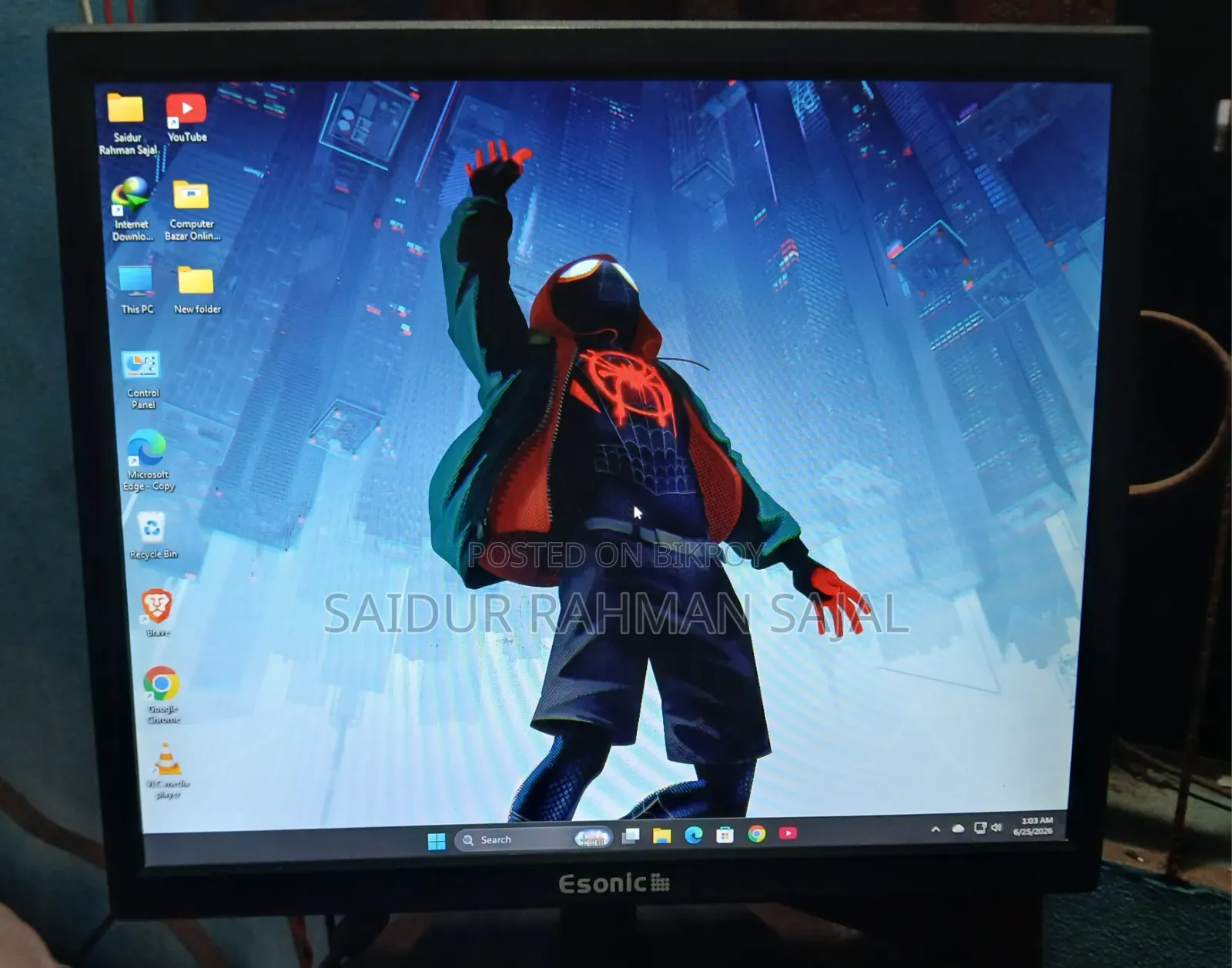 Desktop Computer 4GB Intel Core I3 SSD 128GB
