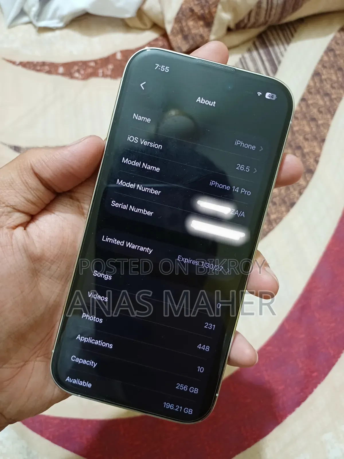Apple iPhone 14 Pro 256 GB Silver