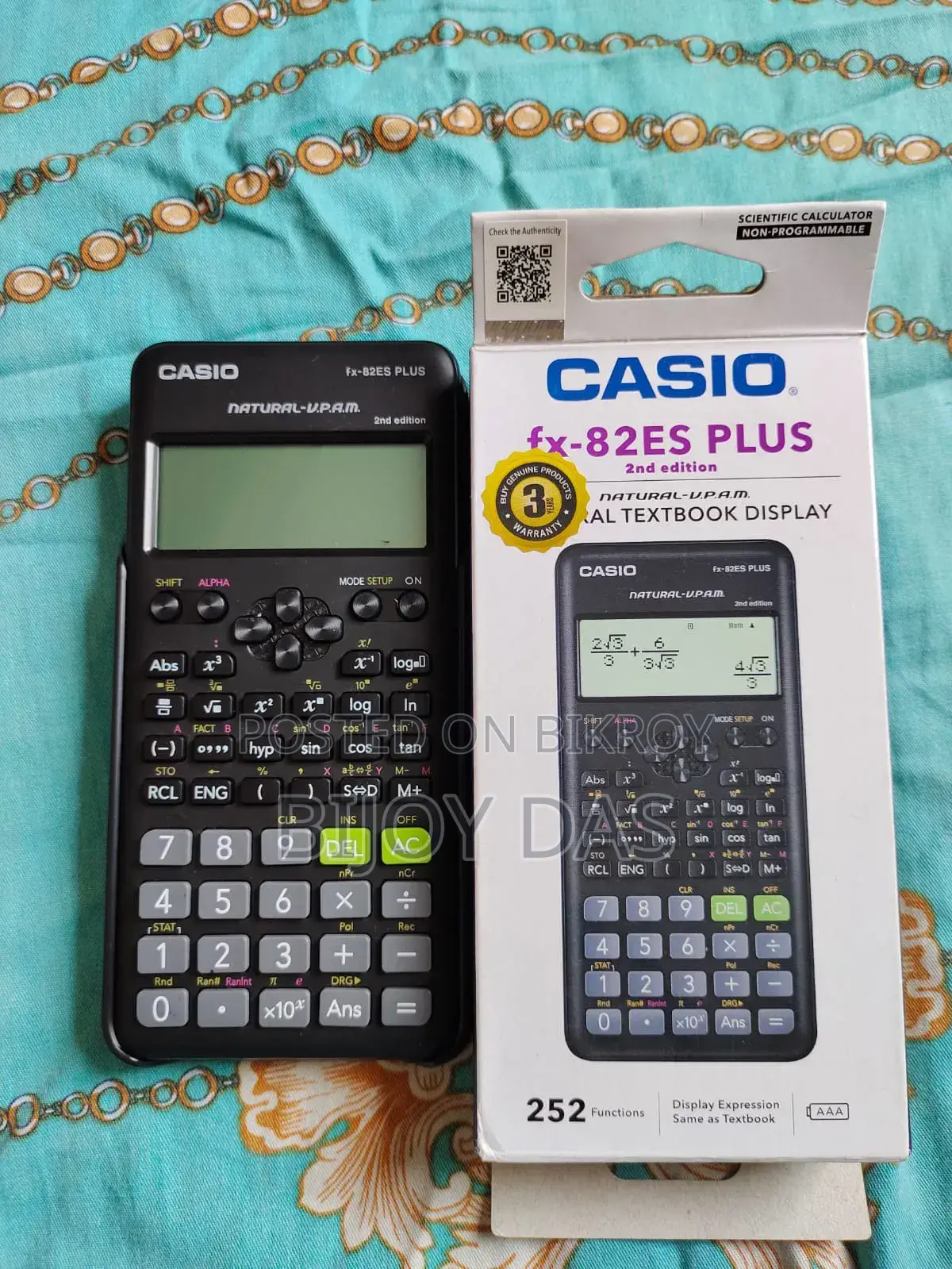 Original Casio Fx82es Plus Calculator