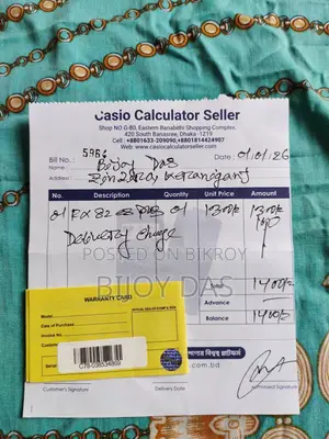 Original Casio Fx82es Plus Calculator