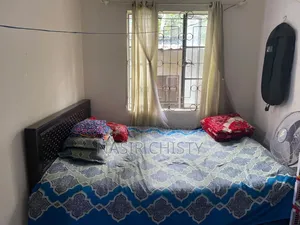 A beautiful black colored bed for sale. Very beautiful to look at.