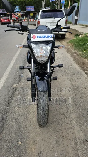New Suzuki Gixxer Monotone 2024 Black