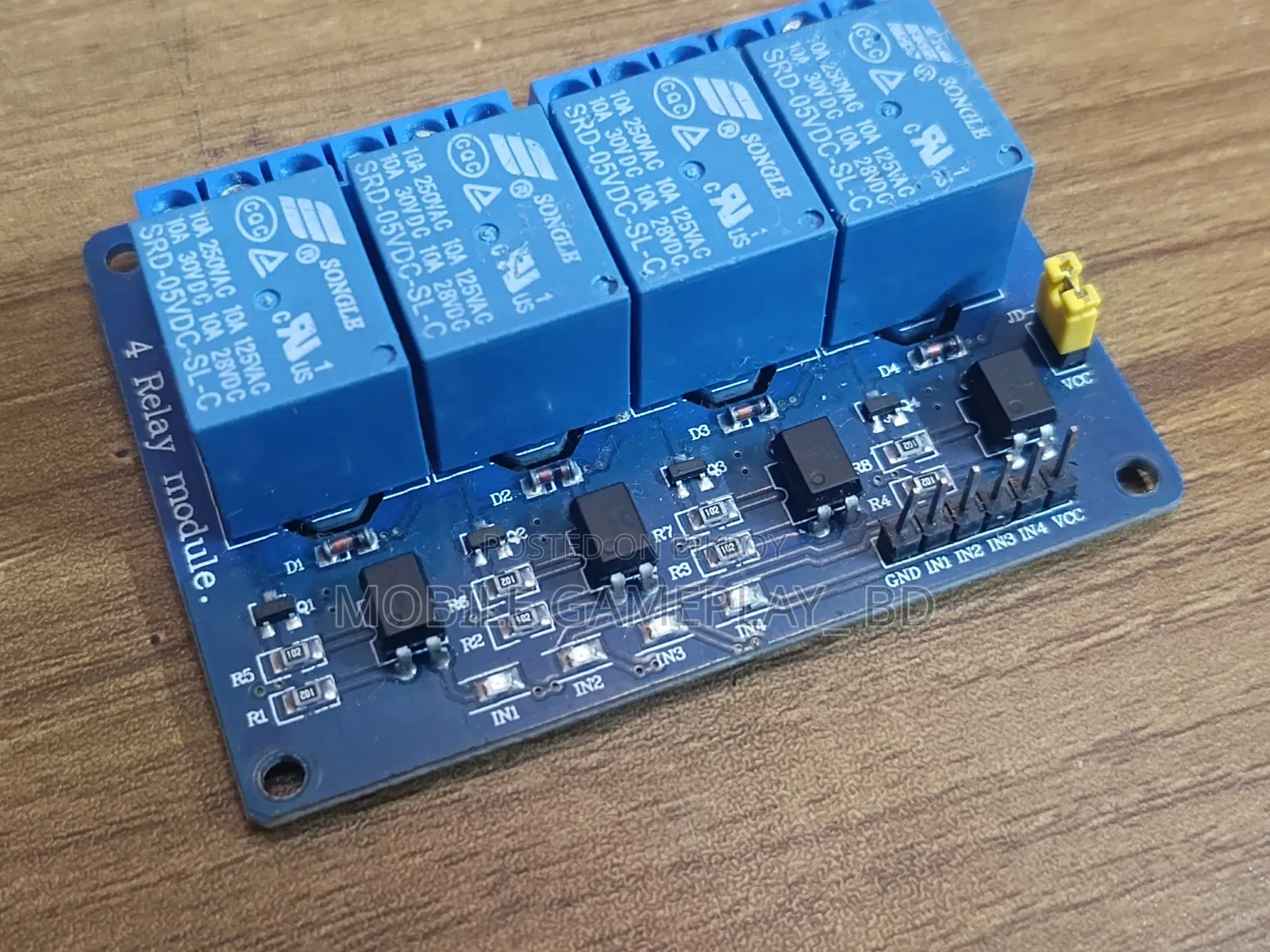 4 Channel 5v Relay Board Module