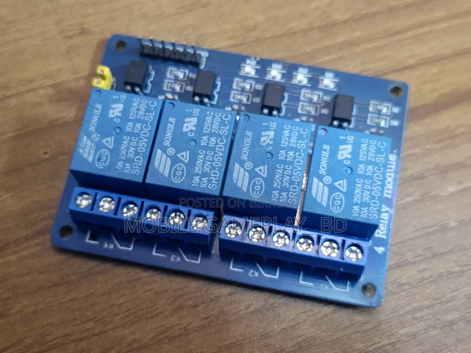 4 Channel 5v Relay Board Module