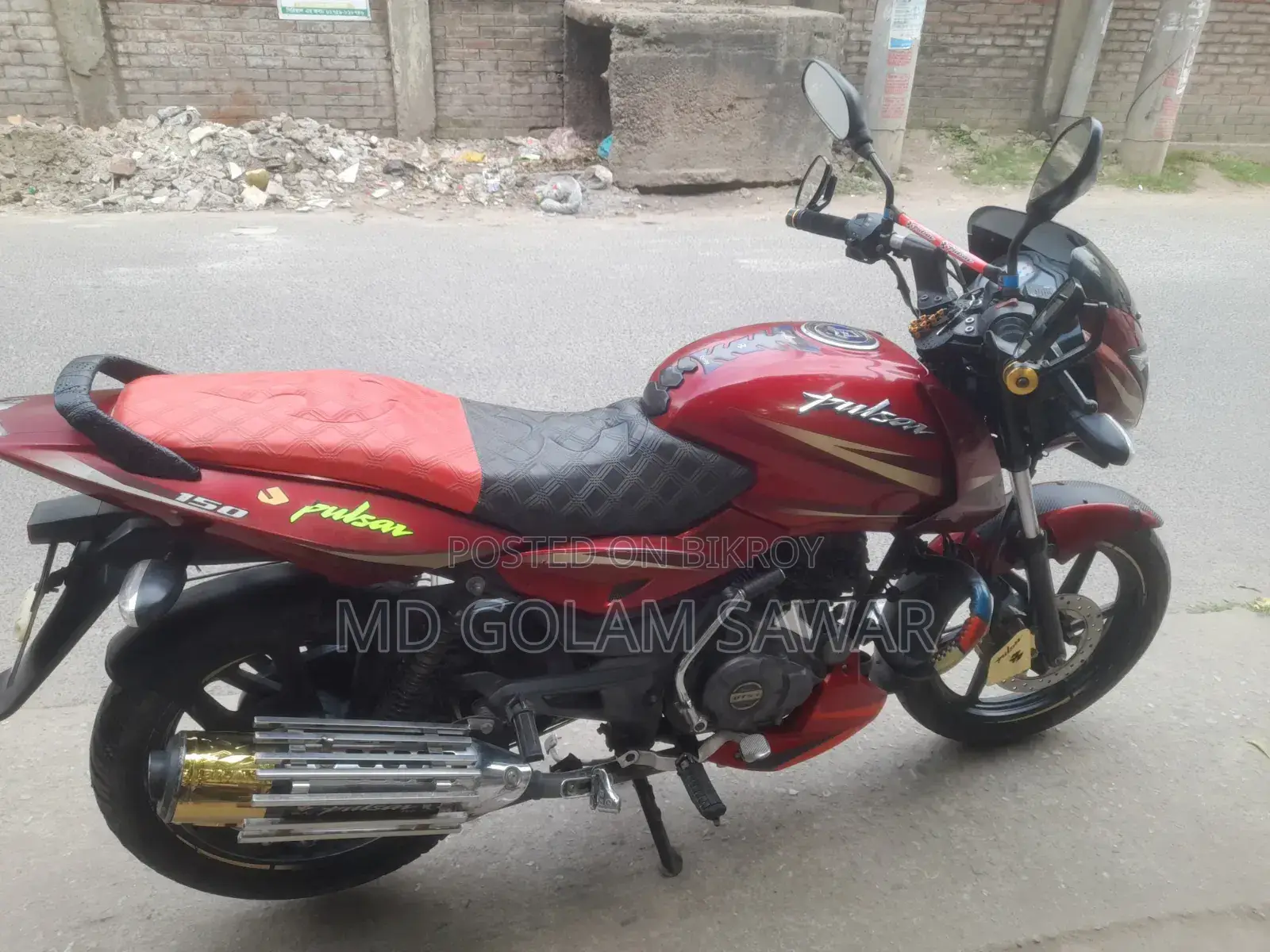 Bajaj Pulsar 150 2018 Red