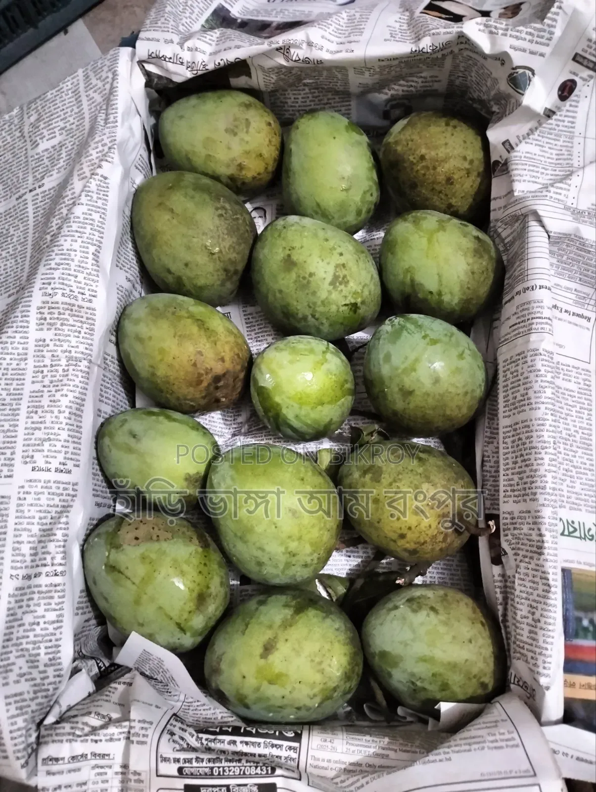 দশ কেজি আম ।