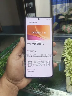 ভিভো ভি৬০ লাইট ২৫৬ জিবি কালো