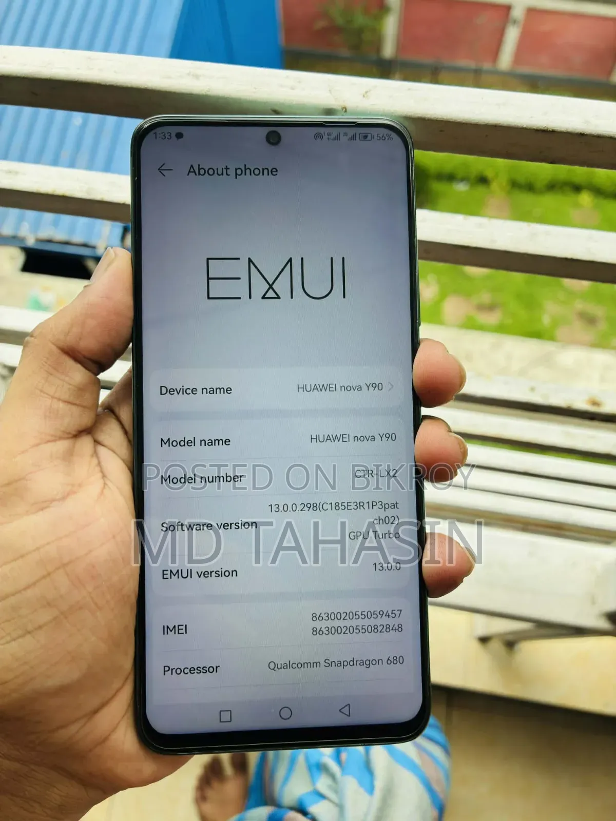 Huawei Nova Y90 128 GB Red